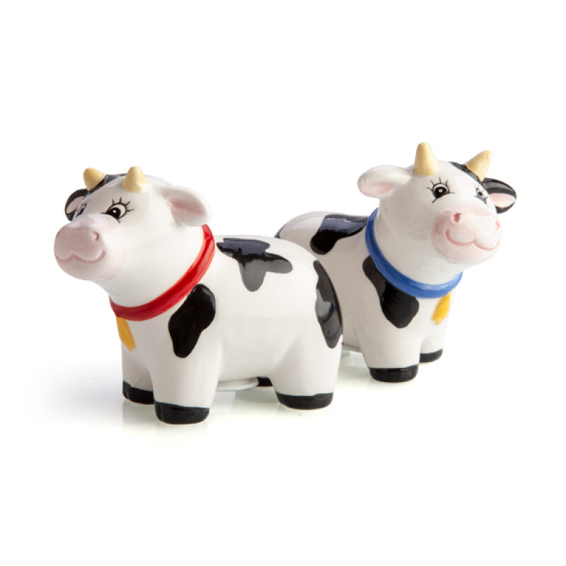 Flavour Mates Cows Salt &amp; Pepper Set