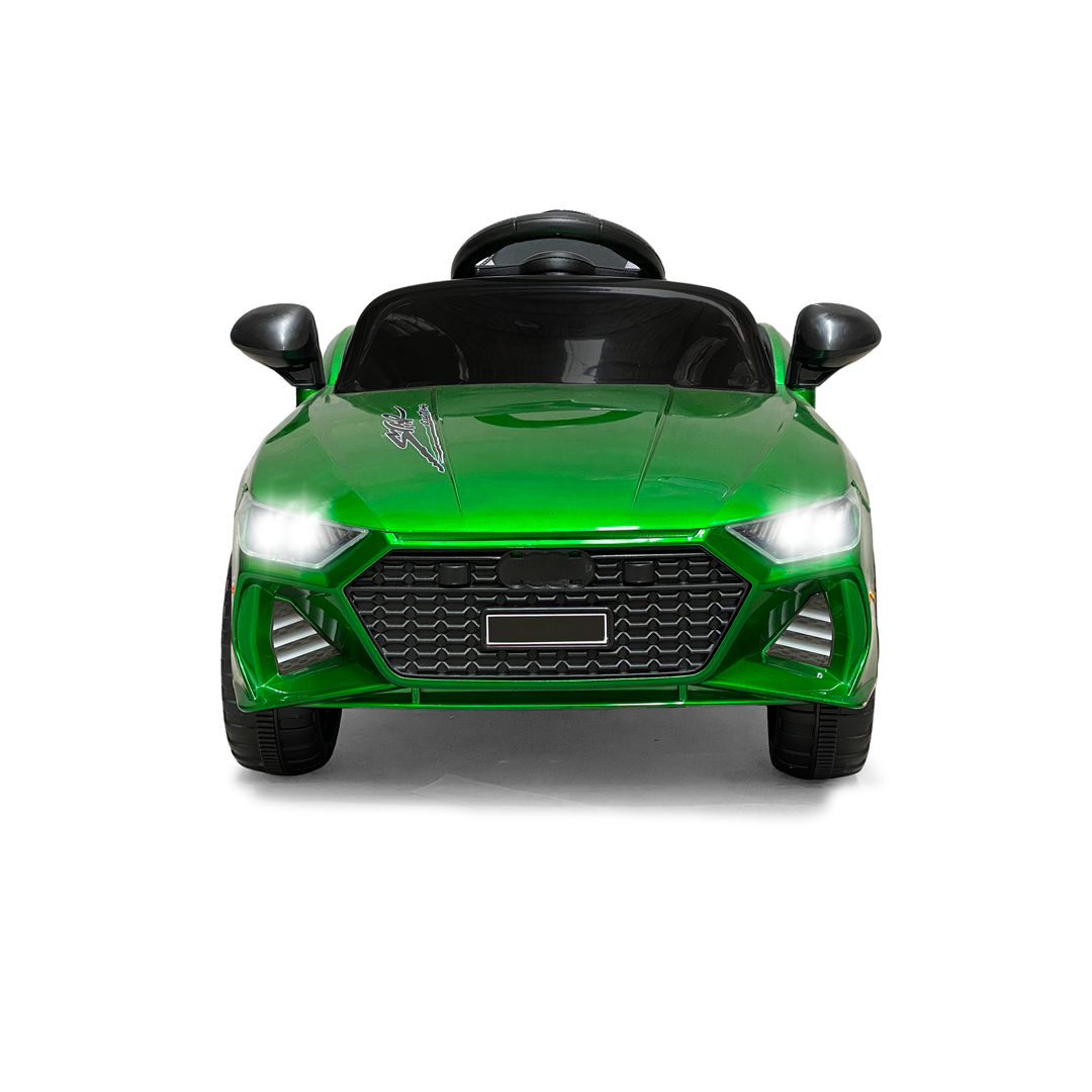 Electric Ride On Car for Kids | 12V | Hulk Green ZoomRider