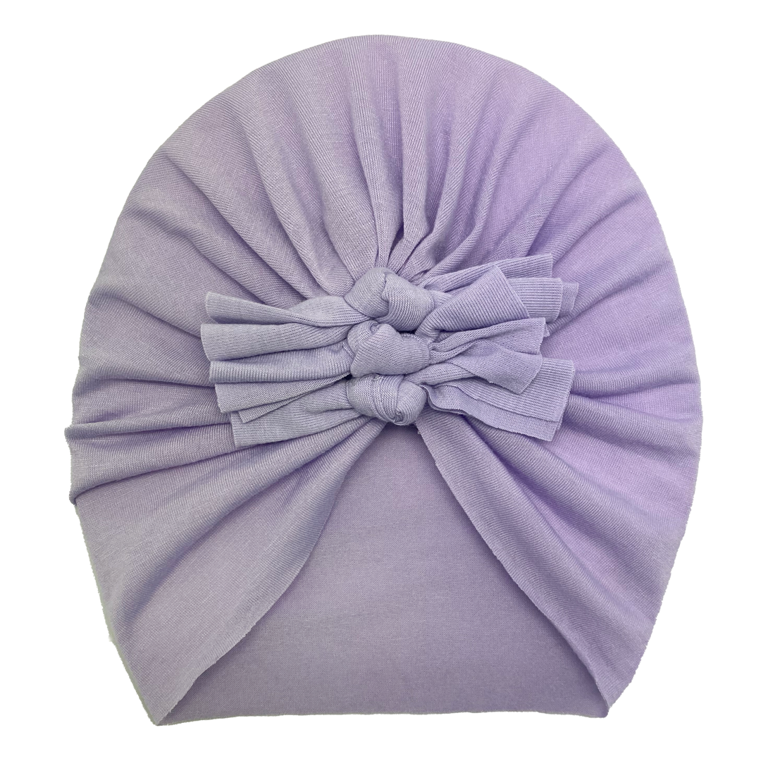 Baby Turbans Little Scrunch Purple
