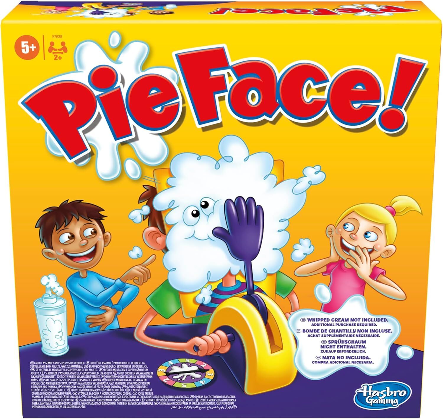 Pie Face Family Game