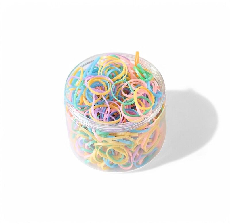 1000 Pack Multicolor Rubber Bands