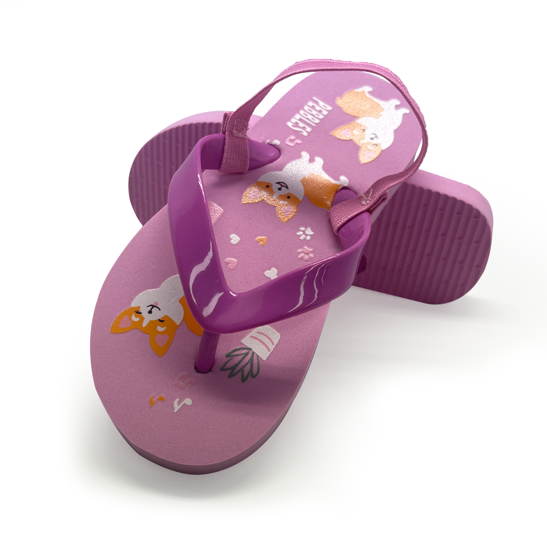 Rocko&#39;s | Pebbles Thongs | Pink Foxes