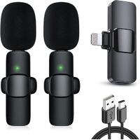 2 Wireless Microphone's Microphone For iPhone