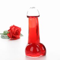 Male Genital Organ Shape Wine Glass