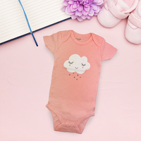 Baby Romper Pink Cloud