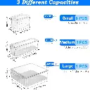 10 Pack Stackable Fridge Organizer w Lids_20