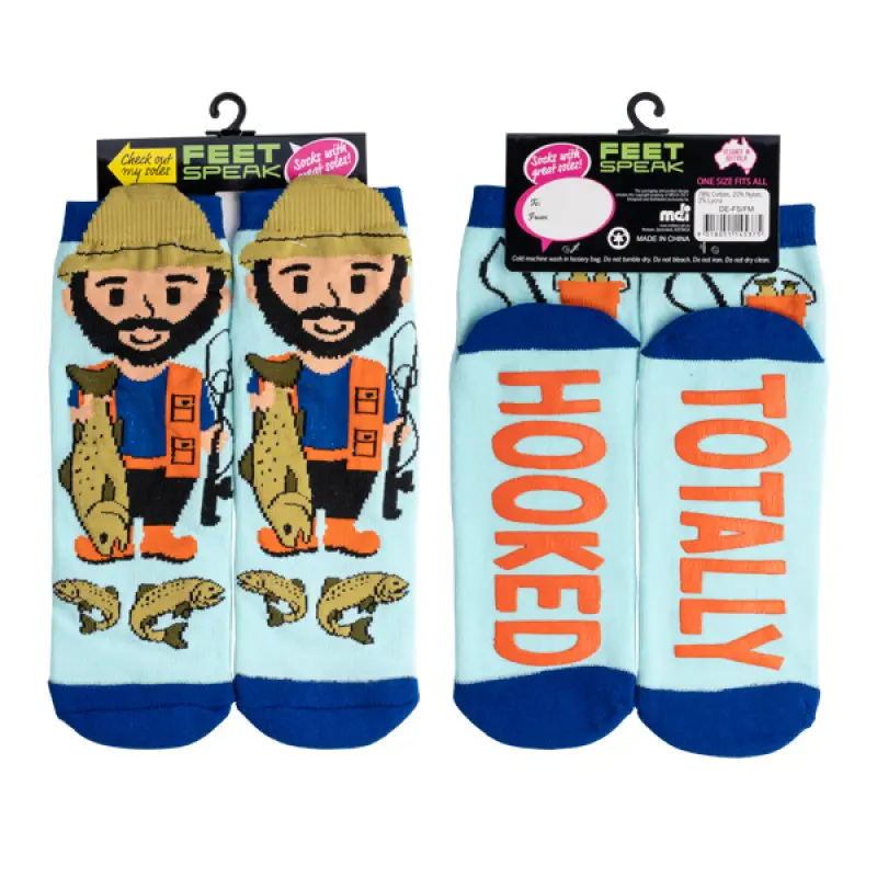 Feet Speak - Feet Speak Fisherman Socks