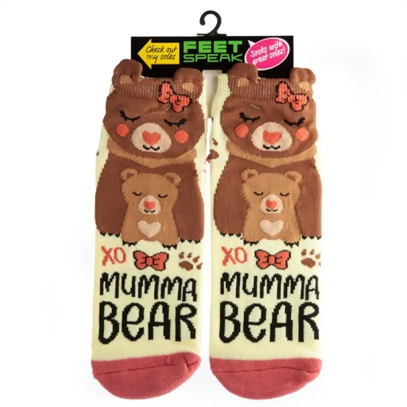 Feet Speak - Feet Speak Mumma Bear Socks