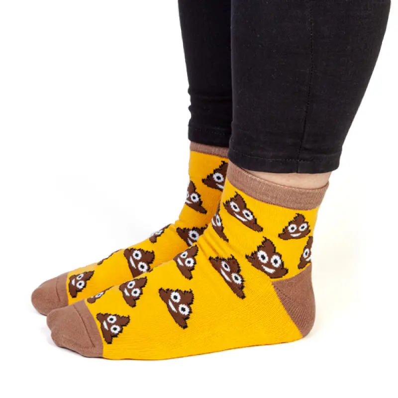 Feet Speak - Feet Speak Smiling Poo Socks