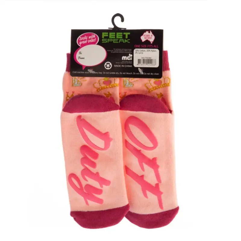 Feet Speak - Feet Speak Queen Mum Socks