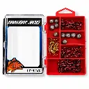 Mangrove Jacks - Mangrove Jacks Flathead Fishing Pack | Hooks, Swivels, Sinkers in Compact Tackle Box