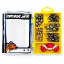 Mangrove Jacks - Mangrove Jacks Trout Fishing Pack | Hooks, Swivels, Floats, and Sinkers in Tackle Box