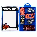 Mangrove Jacks - Mangrove Jacks Whiting Fishing Pack | Hooks, Swivels, Sinkers, and Lumo Beads in Tackle Box