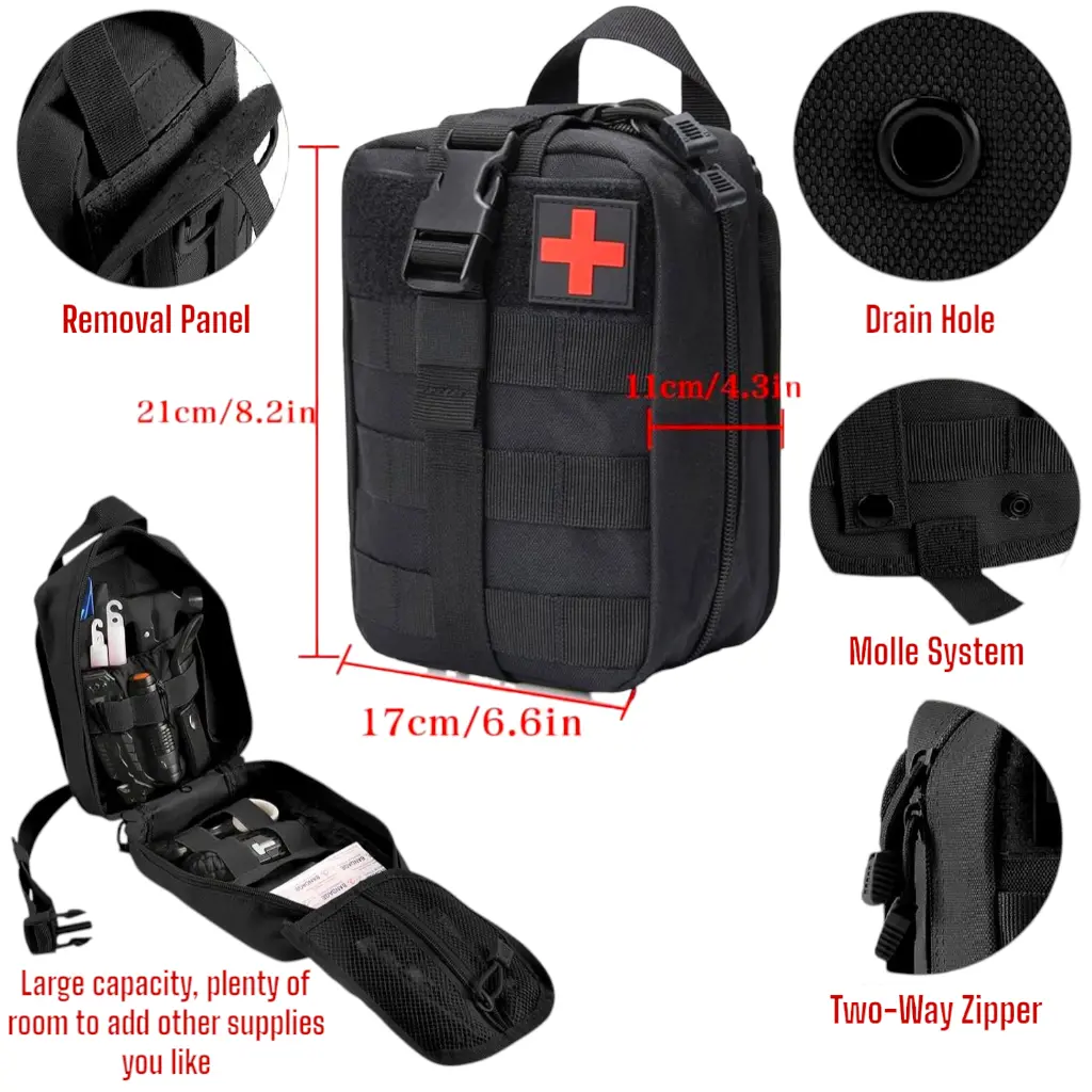 What You Need - 142 Piece Military Prepper Survival Kit