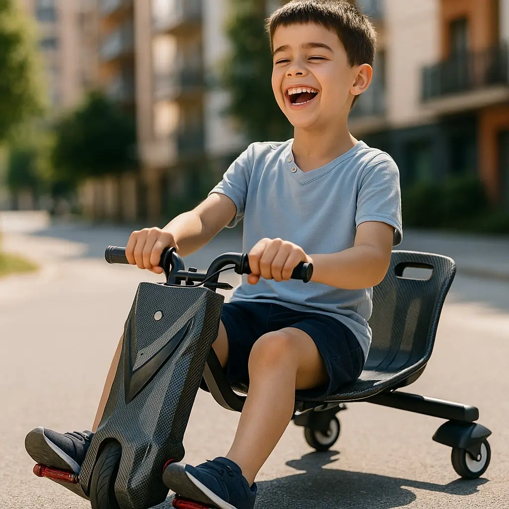 What You Need - Electric Three-Wheel Drift Kart | Black | 36V Lithium Battery | 20 km/h