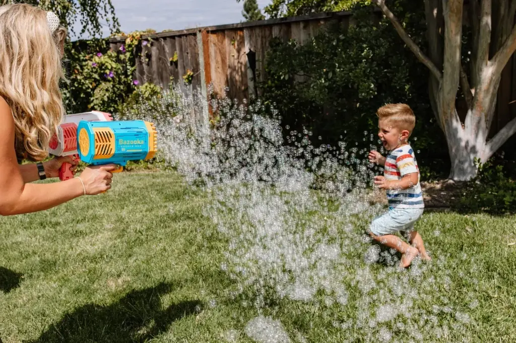 Bubble Gun | Rechargeable Bubble Blaster | LED_580