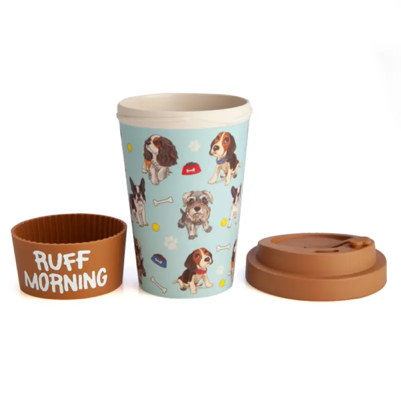 Eco-To-Go Dogs Bamboo Travel Mug_621