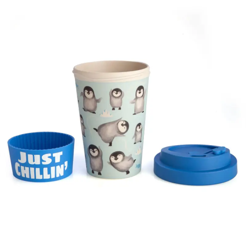 Eco-To-Go Penguin Bamboo Travel Mug_623