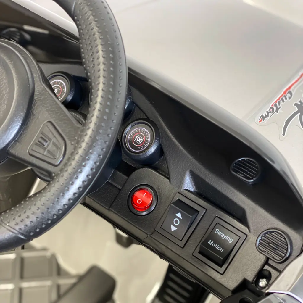 What You Need - Electric Ride On Car for Kids | 12V | Batman Grey ZoomRider