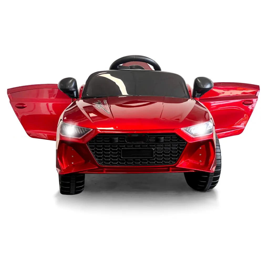 What You Need - Electric Ride On Car for Kids | 12V | Deadpool Red ZoomRider