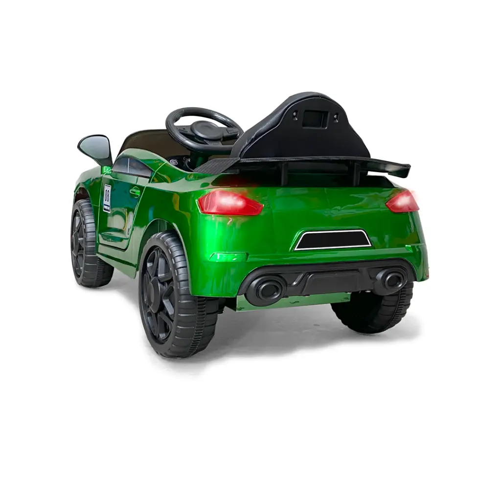 What You Need - Electric Ride On Car for Kids | 12V | Hulk Green ZoomRider