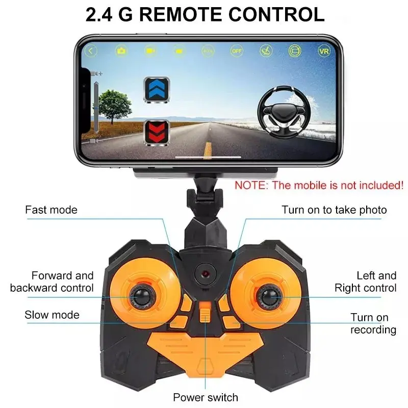 What You Need - FPV 720P Camera Rock Crawler Remote Control Car