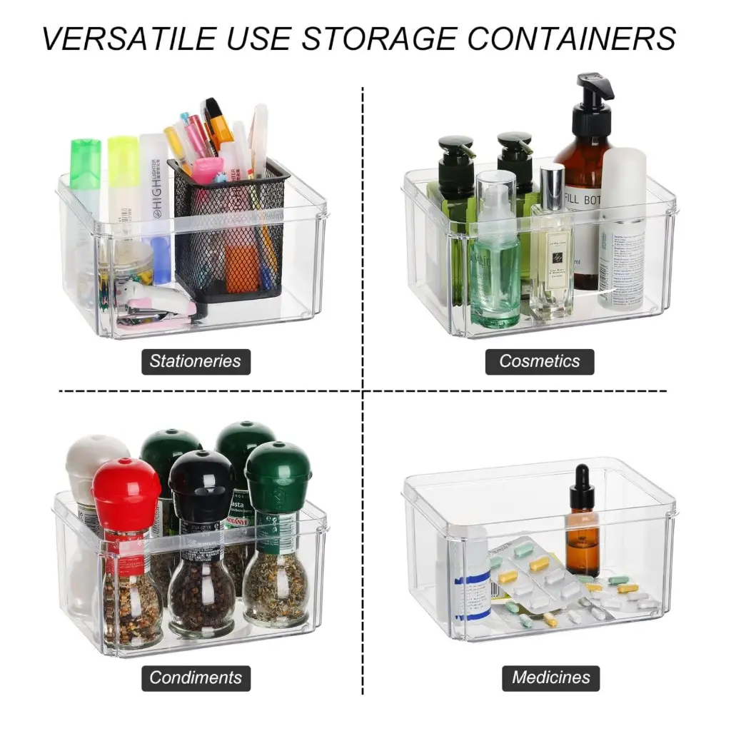 What You Need - 4 Kitchen Food Storage Containers