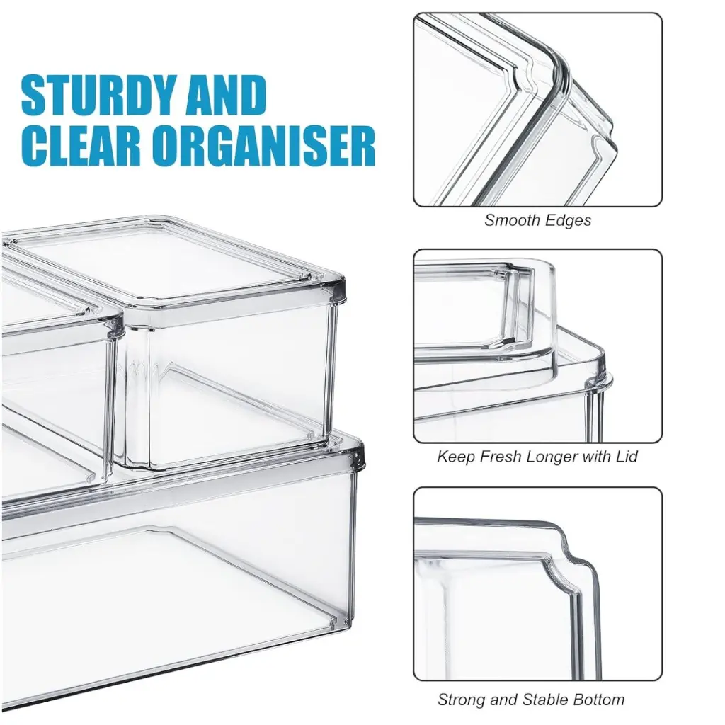 What You Need - 4 Kitchen Food Storage Containers