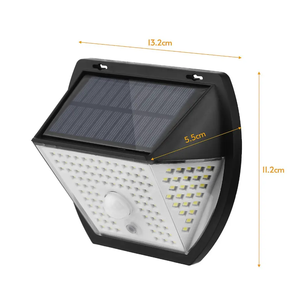What You Need - 138LED Solar Outdoor Motion Sensor Light