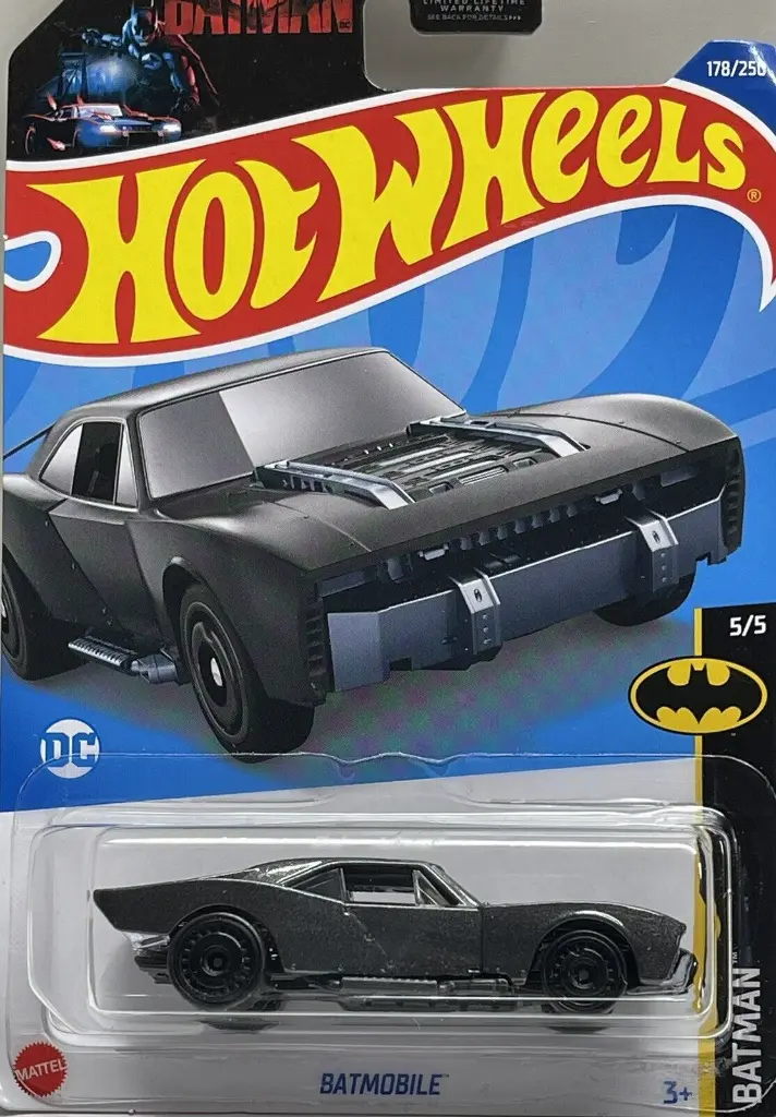 What You Need - Hot Wheels Batmobile 5/5 Grey