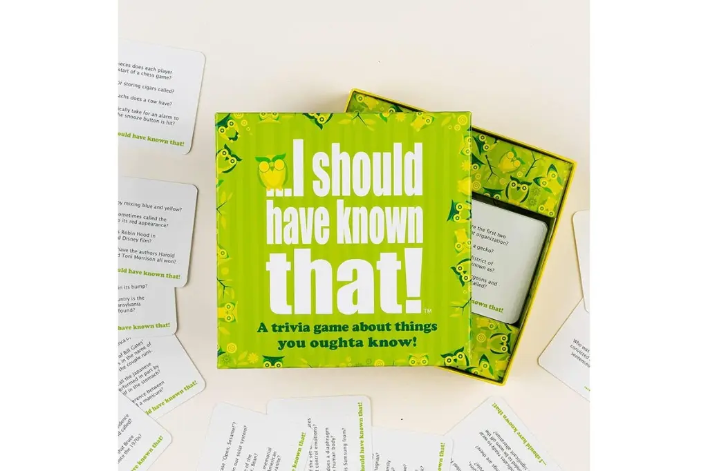 I Should Have Known That! Trivia | Fun Party Game | 400+ Questions_750