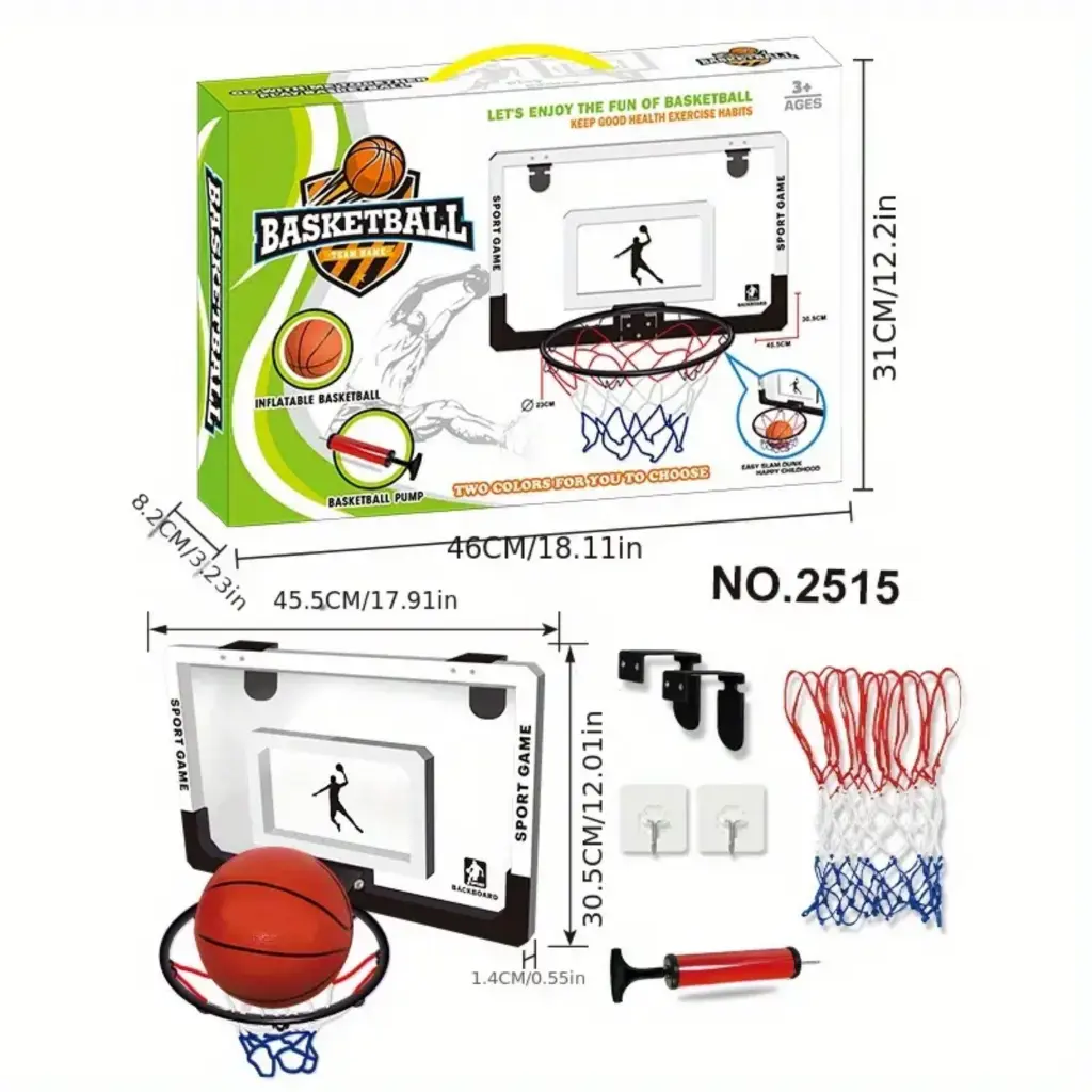 What You Need - Indoor Basketball Hoop