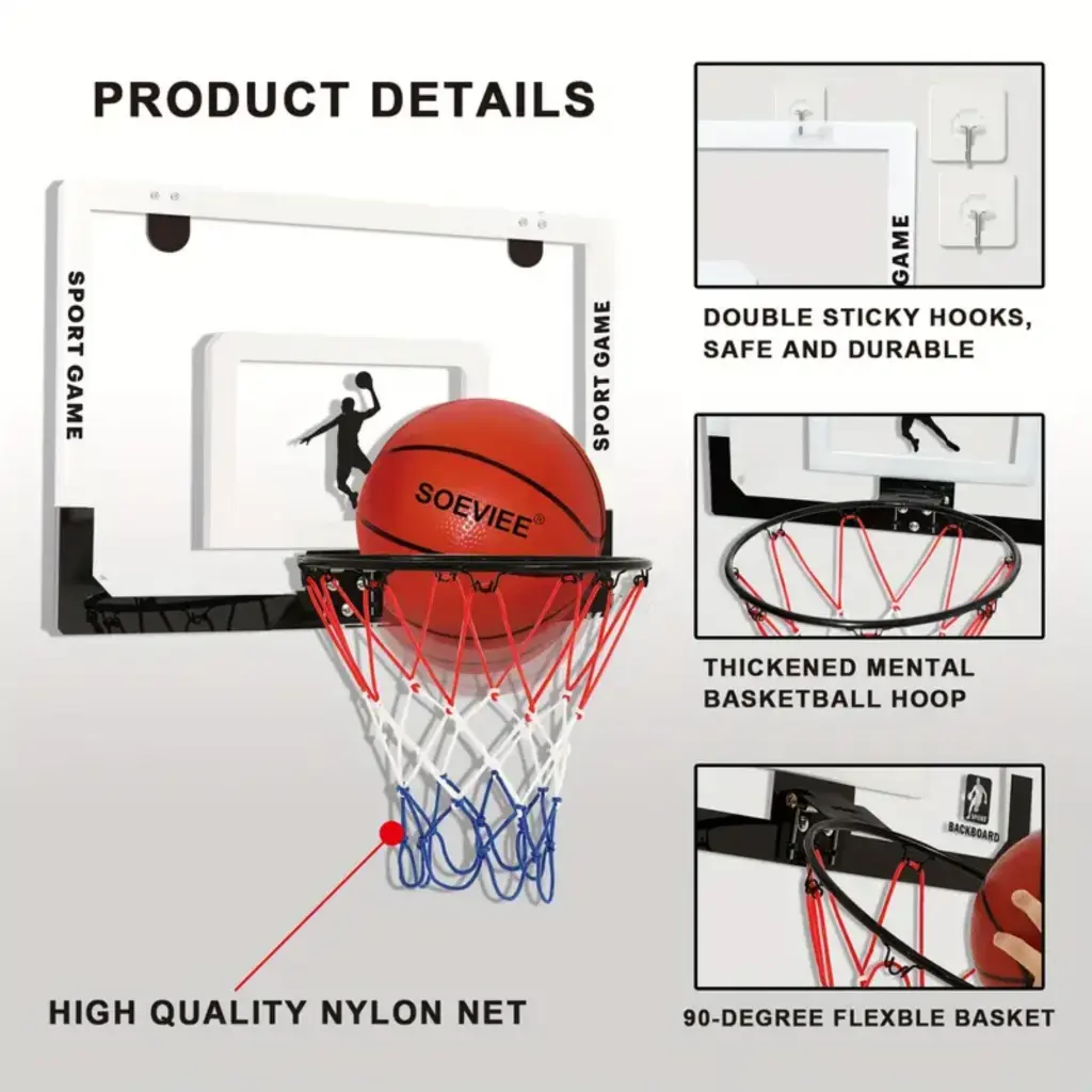 What You Need - Indoor Basketball Hoop