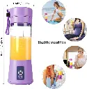 Juice Blender - 6 Blades, 380ml,USB Rechargeable _761