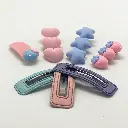What You Need - Kids Hair Clips Strawberry (10 pcs)