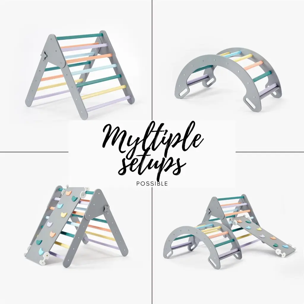 What You Need - Montessori Indoor Climbing Playground for Kids Safe & Eco-Friendly