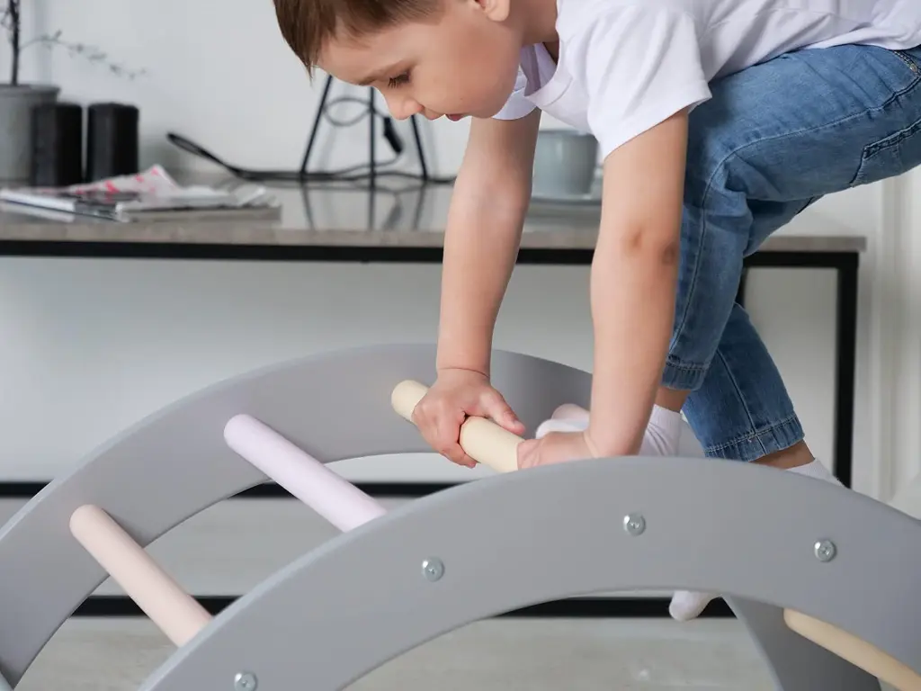 Montessori Indoor Climbing Playground for Kids Safe & Eco-Friendly_807