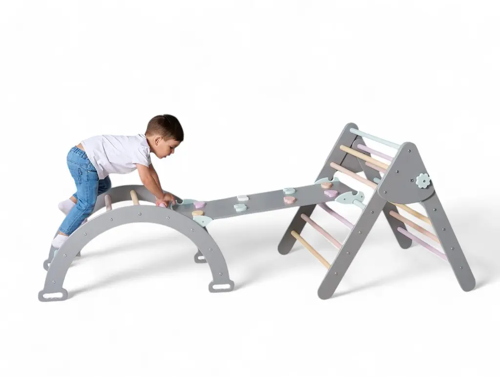 What You Need - Montessori Indoor Climbing Playground for Kids Safe & Eco-Friendly