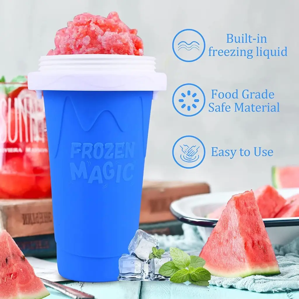 Slushy Makers Cup Smoothie Mug | Summer Essential | Homemade Smoothies_858