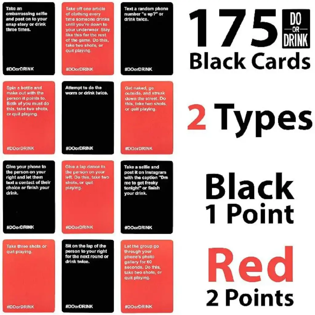 What You Need - Do or Drink Party Card Game