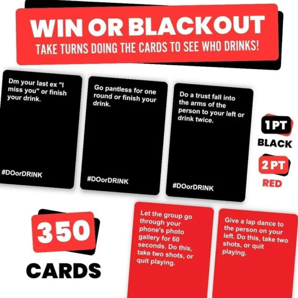 What You Need - Do or Drink Party Card Game