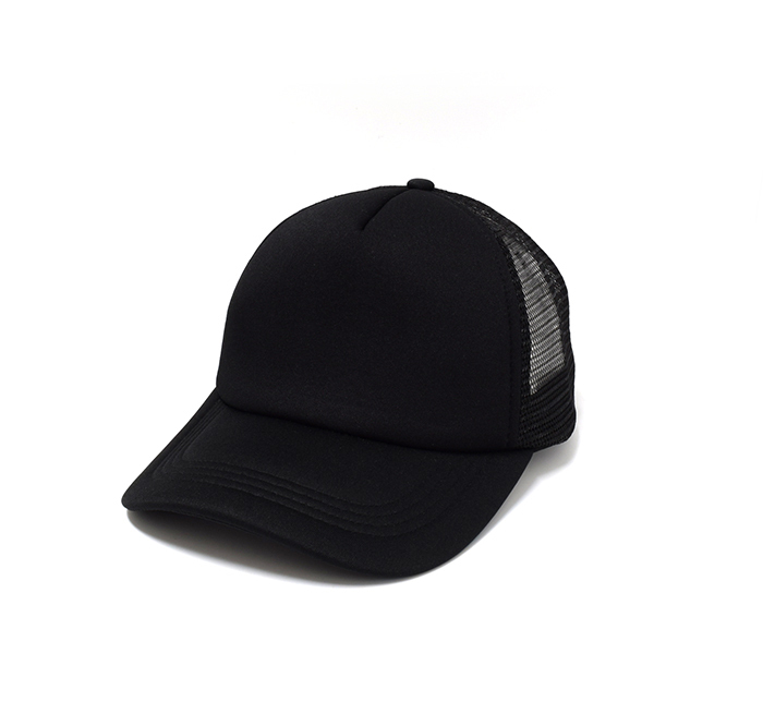 Rocko's Trucker Cap Black Blank