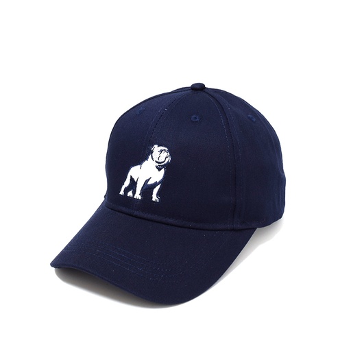 [9337217025504] Rocko's 6 Panel Cap Bulldog Navy