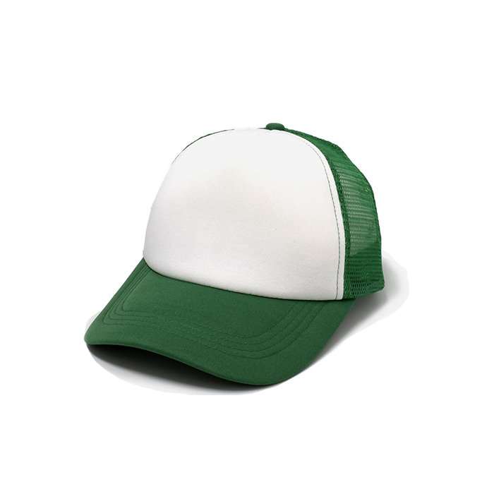 Rocko's Trucker Cap Green/White Blank