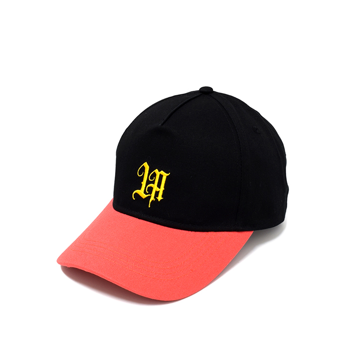 Rocko's A-Frame Cap LA Logo Black/Yellow/Red