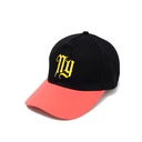 Rocko's A-Frame Cap NY Logo Black/Yellow/Red