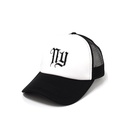 Rocko's Trucker Cap NY Logo White/Black