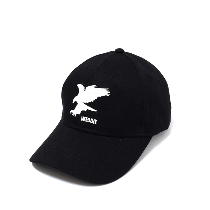 Rocko's 6 Panel Cap Wedgetail Black