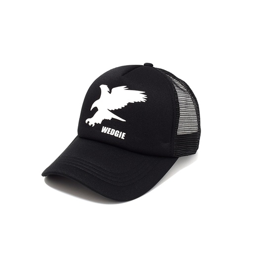 [9337217025665] Rocko's Trucker Cap Wedgetail Black