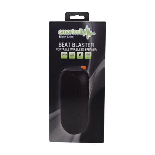 [9337217008729] Smartcell Black Beat Blaster Portable Speaker